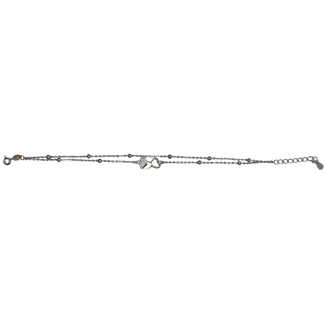 Bracciale Donna Re Mida Argento Cuore Zirconi BR-Djv-3